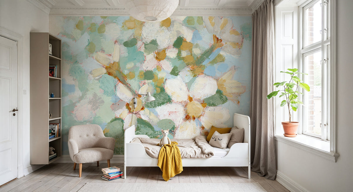 Dogwood Spring I Mural Wallpaper - room preview 02
