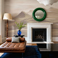 Oil Mountain, Mocha Mural Wallpaper - room preview 02