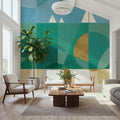 Seascape II Mural Wallpaper - room preview 02