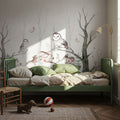 Woodland Crew Mural Wallpaper - room preview 02