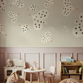 Birds Flying High, Gray Mural Wallpaper - room preview 02