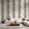 The Rambling Rose Mural Wallpaper - room preview 02