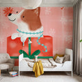 Festive Paws IV Mural Wallpaper - room preview 02
