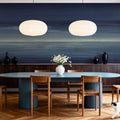 Calm Night Sea Mural Wallpaper - room preview 02