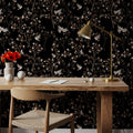 Night Birds Mural Wallpaper - room preview 02