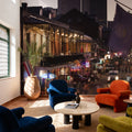 Bourbon Street Twilight Mural Wallpaper - room preview 02