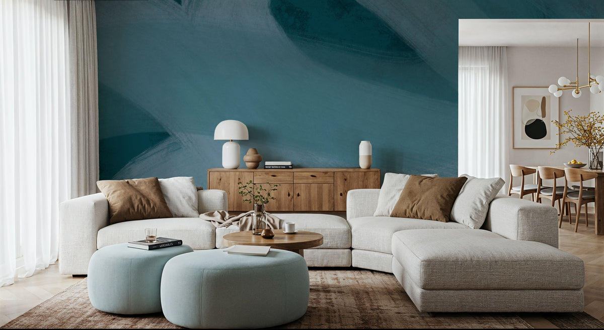 Modern Abstract 20 Mural Wallpaper - room preview 02