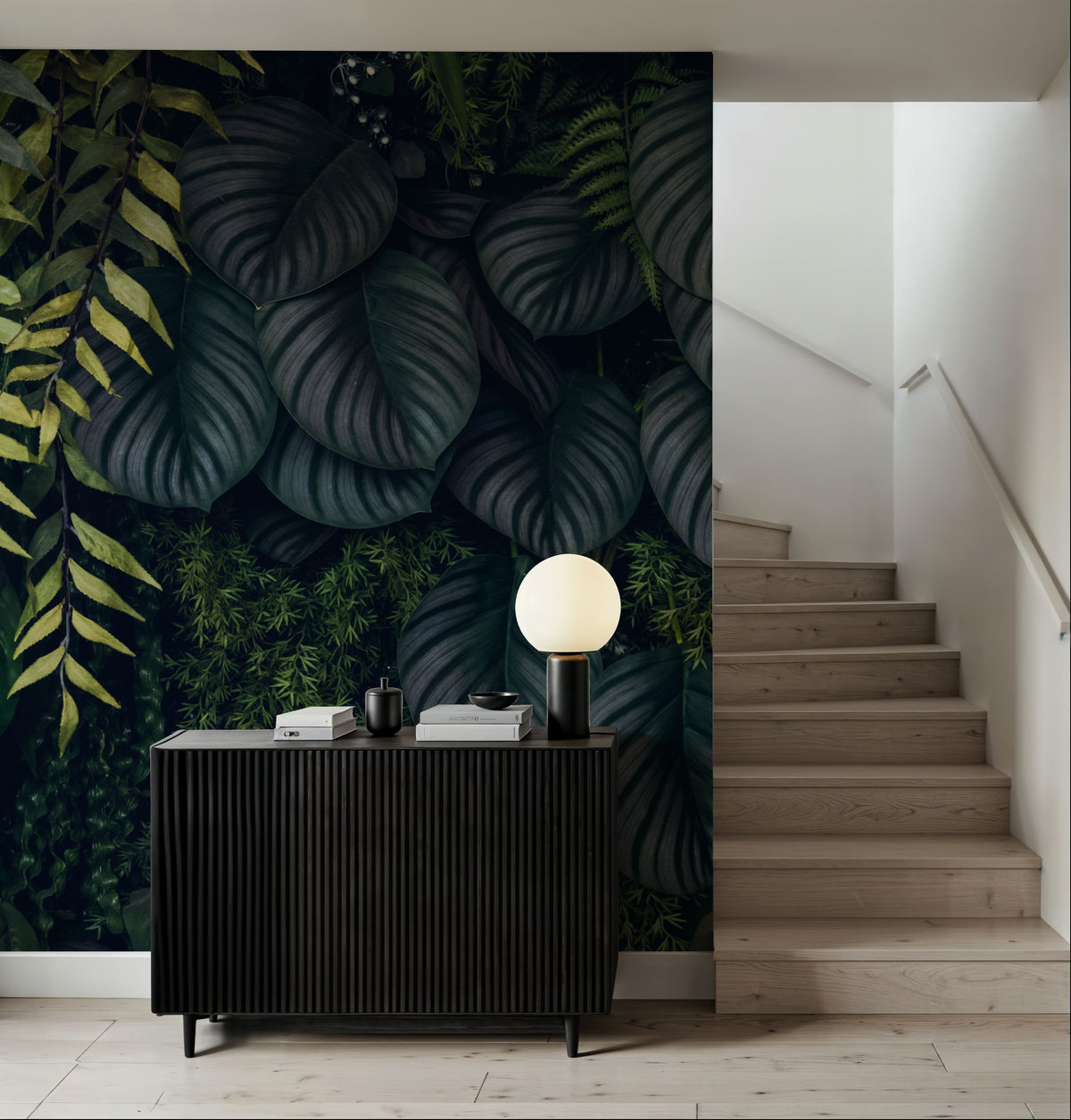 Fern Tapestry Mural Wallpaper - room preview 02