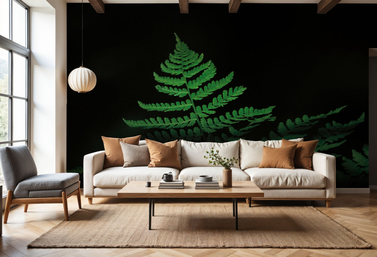Forest Sunlight Mural Wallpaper - room preview 02