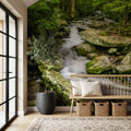 Woodland Cascade Mural Wallpaper - room preview 02