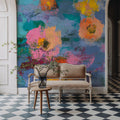 May Floral II Mural Wallpaper - room preview 02
