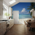 Paradise Cove Mural Wallpaper - room preview 02
