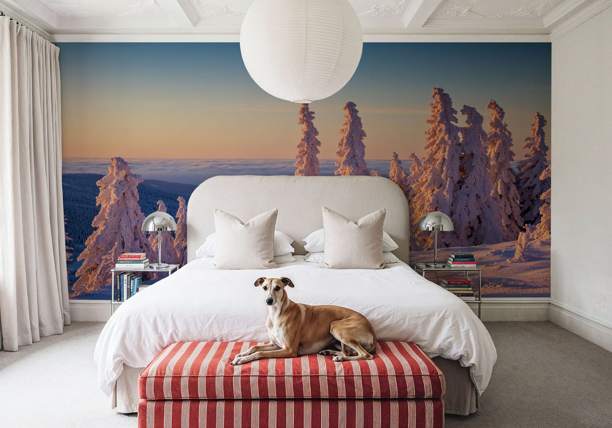 Top of the Mountain Mural Wallpaper - room preview 02