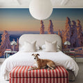 Top of the Mountain Mural Wallpaper - room preview 02