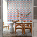 Seafood Shanty White V Mural Wallpaper - room preview 02