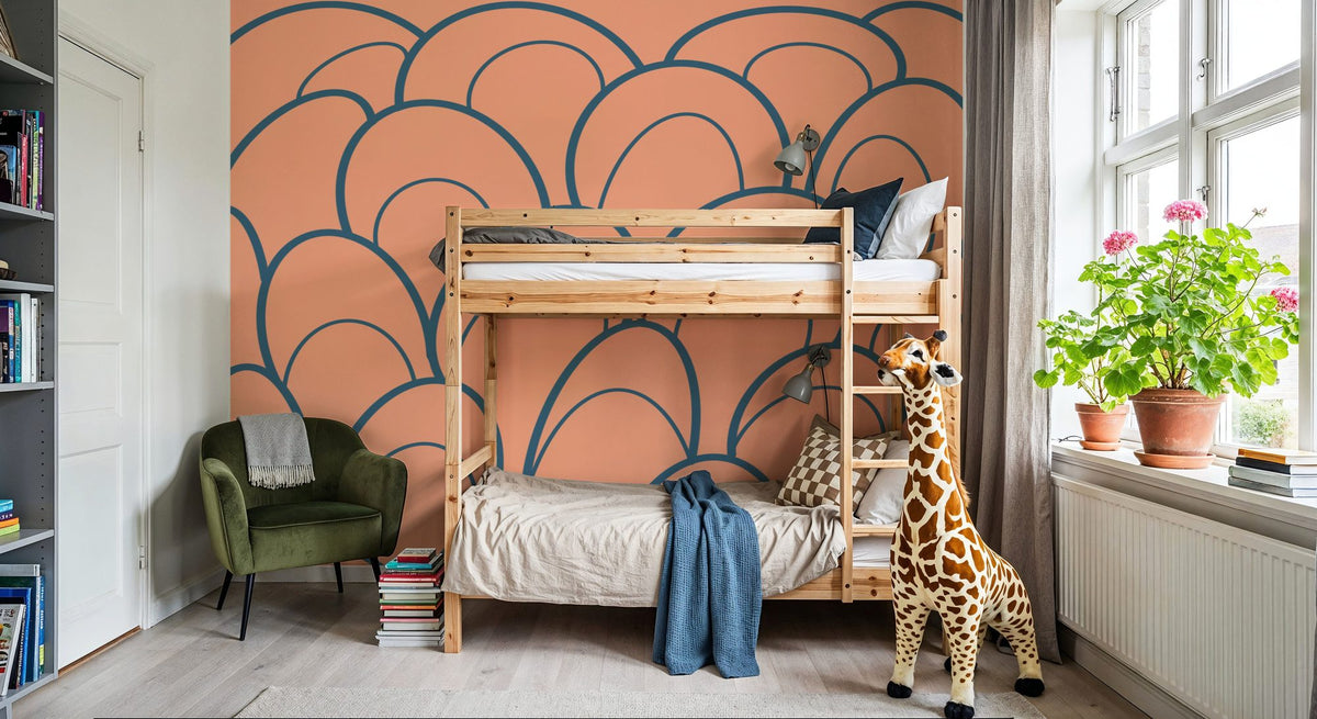 Silver Mountains Mural Wallpaper - room preview 02