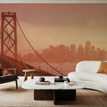 Golden Gateway Mural Wallpaper - room preview 02