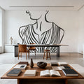 Roman Bust II Mural Wallpaper - room preview 02