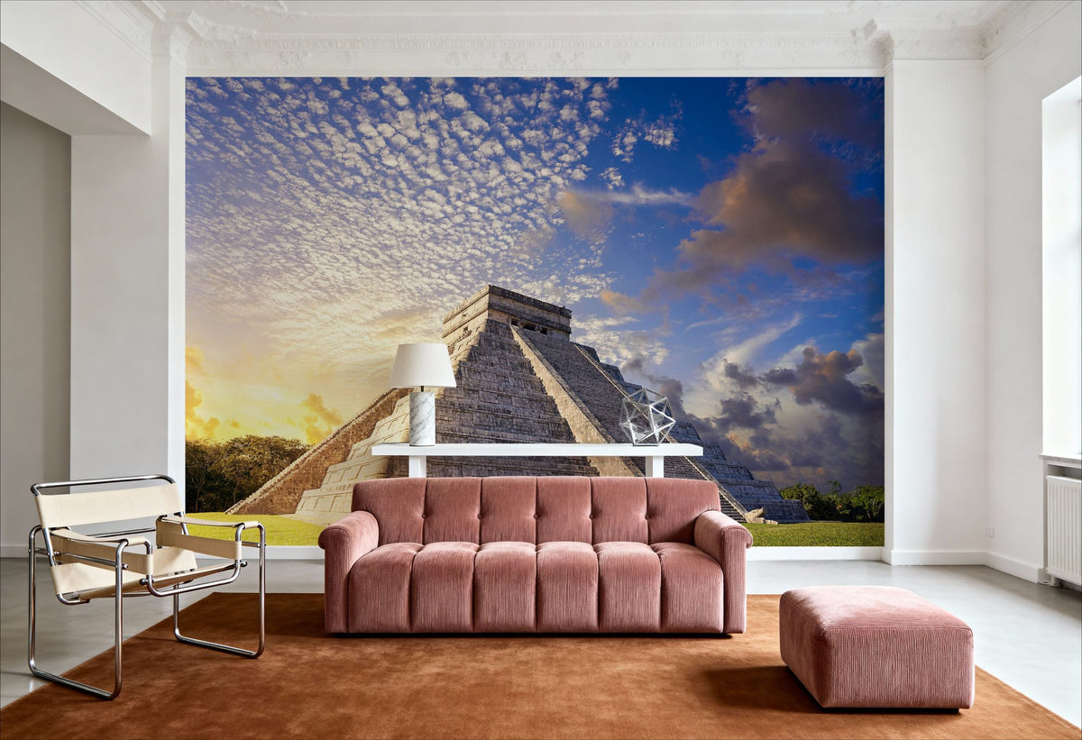 Temple of the Sky Mural Wallpaper - room preview 02