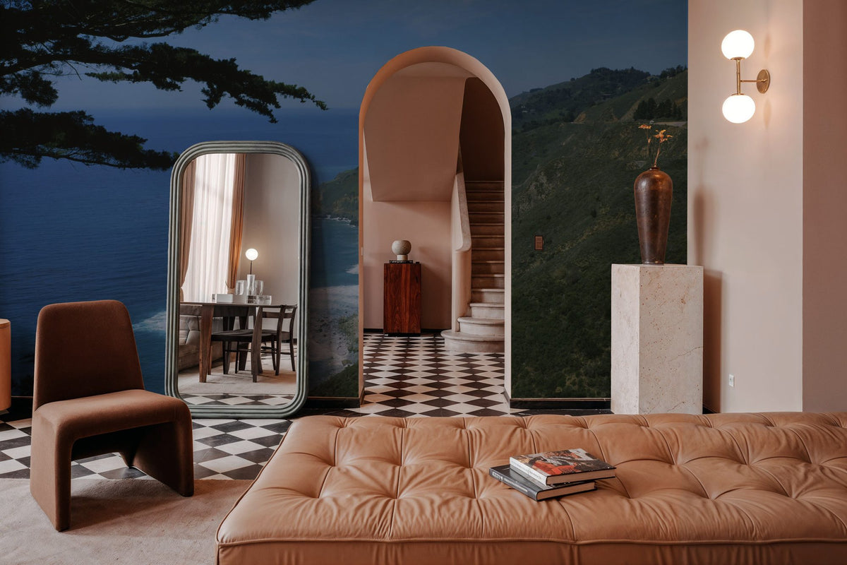 Coastal Overlook Mural Wallpaper - room preview 02