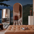 Coastal Overlook Mural Wallpaper - room preview 02