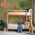 Harvest Whimsy III Mural Wallpaper - room preview 02