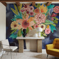 Floral Beauty IV Mural Wallpaper - room preview 02