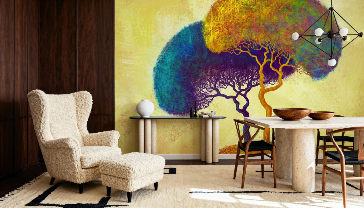 Intertwined Trees Mural Wallpaper - room preview 02