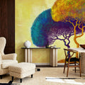 Intertwined Trees Mural Wallpaper - room preview 02