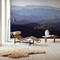 Purple Mountains Mural Wallpaper - room preview 02