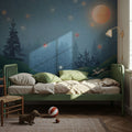 Magic Meadow At Dusk Mural Wallpaper - room preview 02