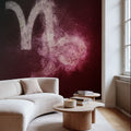 Capricorn Zodiac of Stars Mural Wallpaper - room preview 02
