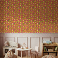 Tropical Tigers Mural Wallpaper - room preview 02