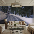Winter Passage Mural Wallpaper - room preview 02