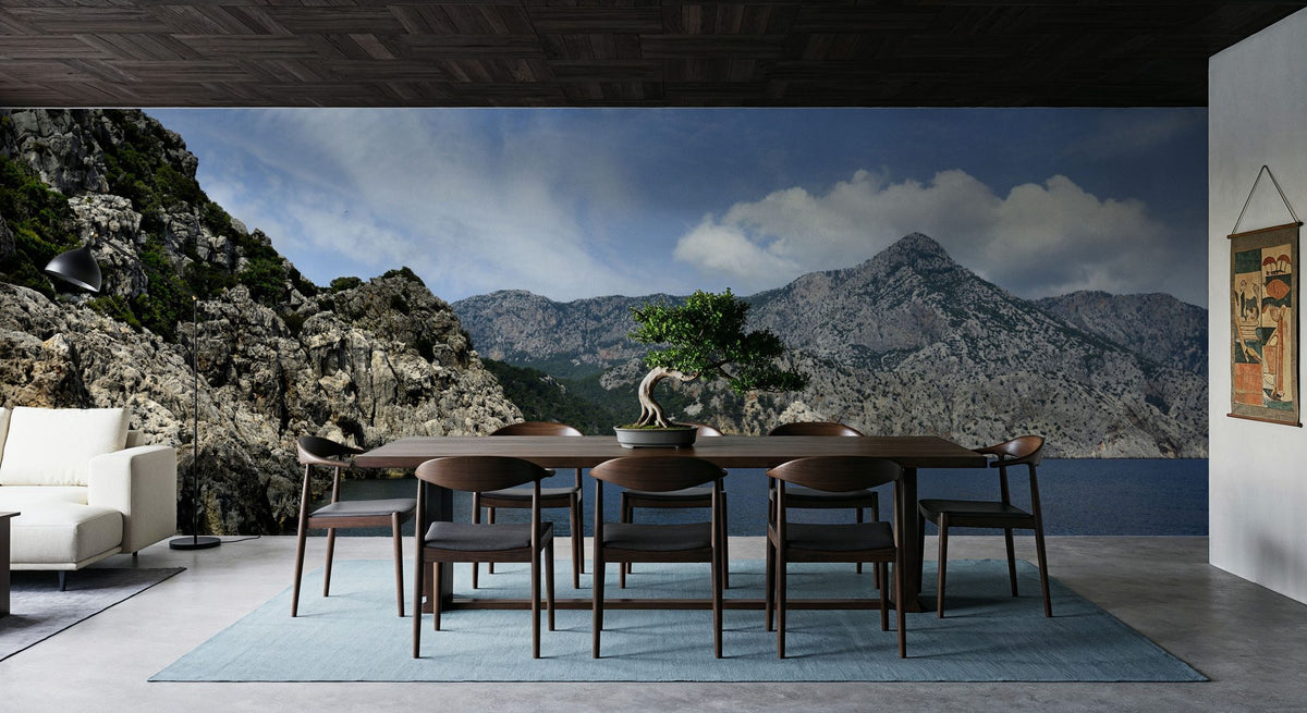 Rugged Coastal Majesty Mural Wallpaper - room preview 02