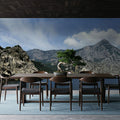 Rugged Coastal Majesty Mural Wallpaper - room preview 02