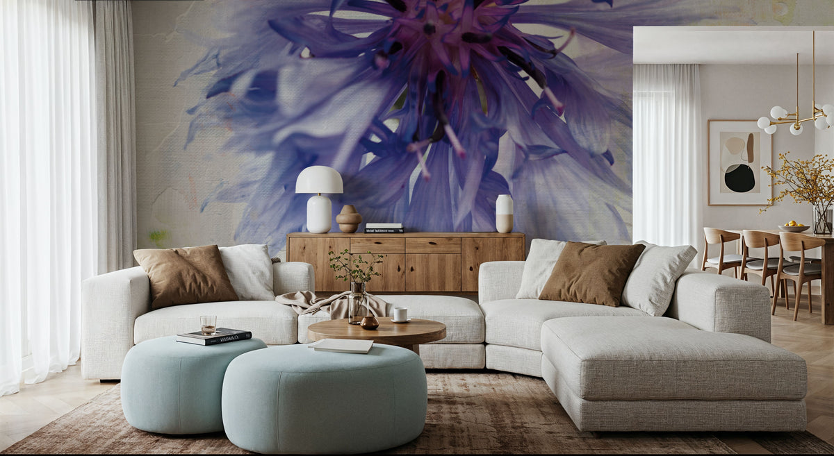 Wonderful Wildflowers X Mural Wallpaper - room preview 02