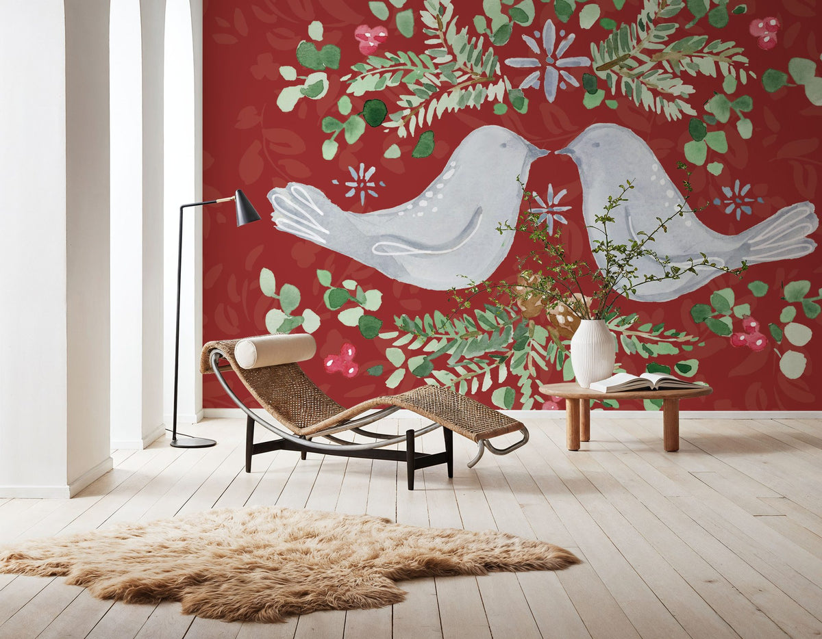 Nordic Winter III Mural Wallpaper - room preview 02