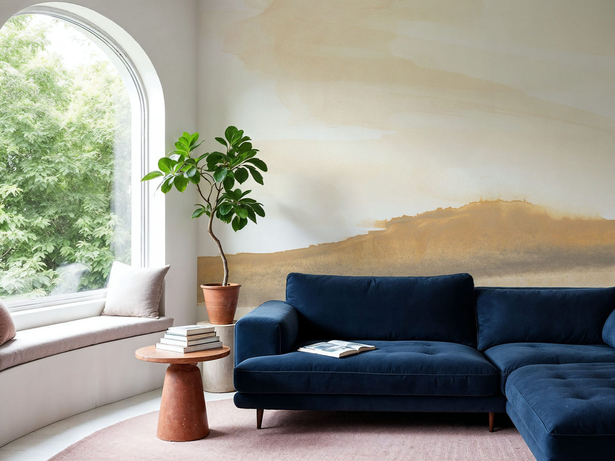 Soft Clouds I Mural Wallpaper - room preview 02