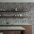 Wild Leopard on Repeat Mural Wallpaper - room preview 02