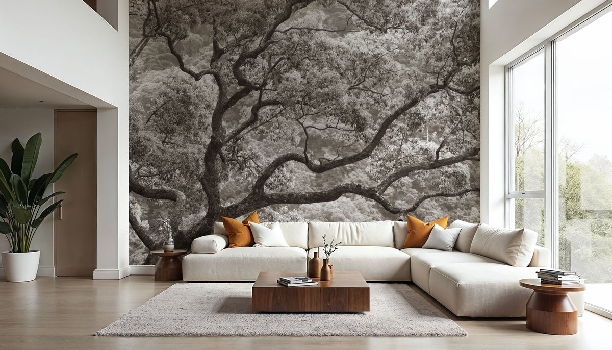 Koi No Ki Mural Wallpaper - room preview 02