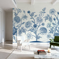 Proud Victorian Flowers Mural Wallpaper - Light Tone - room preview 02