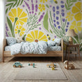 Lavender Garden I Mural Wallpaper - room preview 02