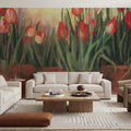Pattys Tulips Mural Wallpaper - room preview 02