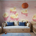 Pretty Ducklings Mural Wallpaper - room preview 02
