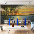 Greetings From Lake Sunset Mural Wallpaper - room preview 02