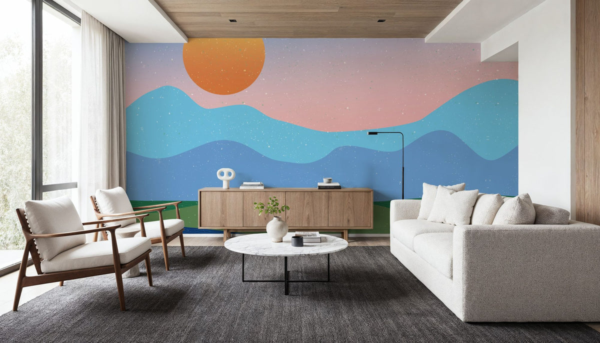 Mountain Top Mural Wallpaper - room preview 02
