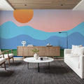 Mountain Top Mural Wallpaper - room preview 02