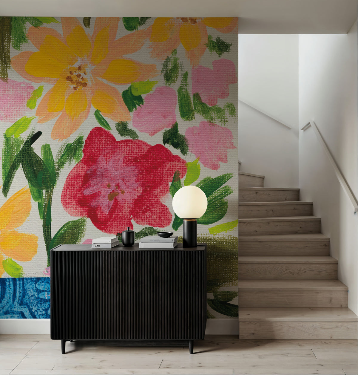 Floral Gift I Mural Wallpaper - room preview 02