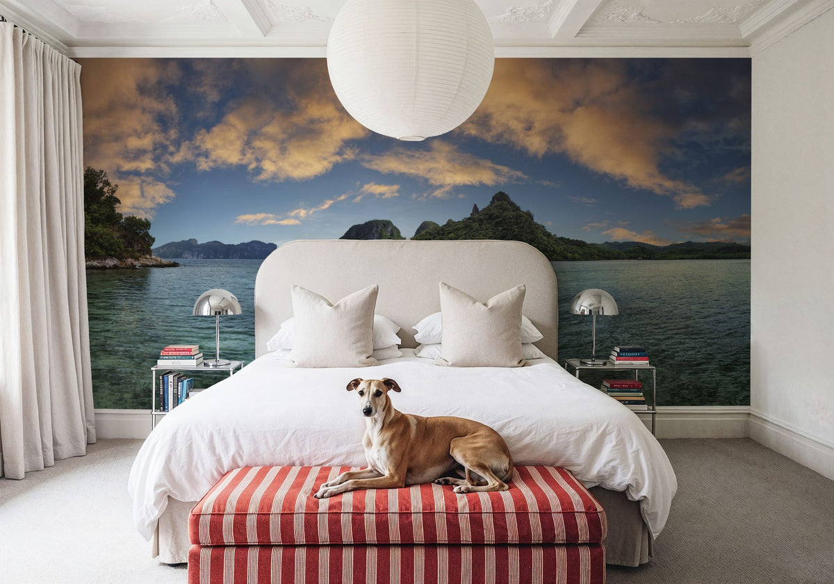 Tropical Island Voyage Mural Wallpaper - room preview 02